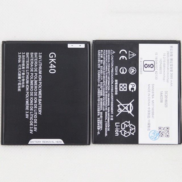 MOT1609BAT Phone Battery GK40 ForMotorola Moto G4 Play XT1766